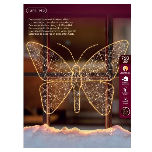 Led motýľ blik pr.98/77cm
