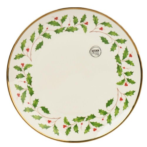 Tanier vian. porcelán pr.27cm/2,7cm - Vianočné dekorácie a ozdoby