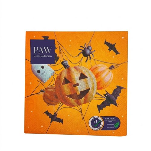 Sdl237500 servítky 33x33cm/20/3vrst. funny halloween