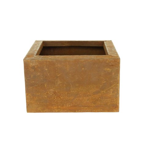 510fl/s obal štvorec 23x10cm hrdzavý - Vianočné dekorácie