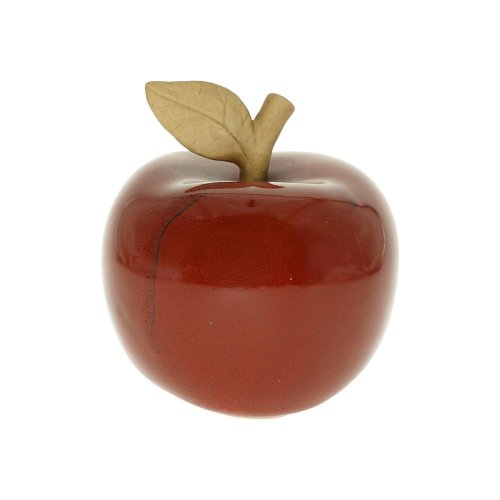 Jablko porcelán  7*7*7.5cm - Vianočné dekorácie