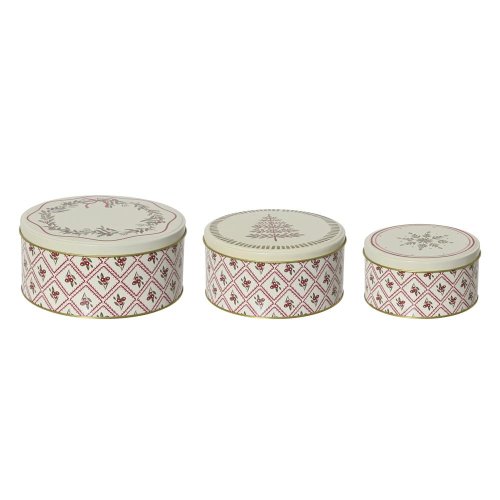 Box plech vian.s/3 pr.20/9cm - Vianočné dekorácie