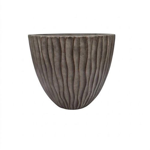Kv-64 obal vlnka umelý kameň šedo-zlatý 60x53cm