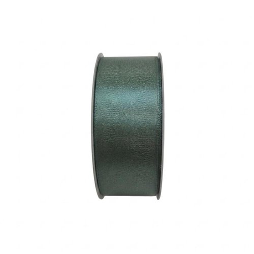 Stuha satén 4cm/25m tm zelená - Umelé kvety