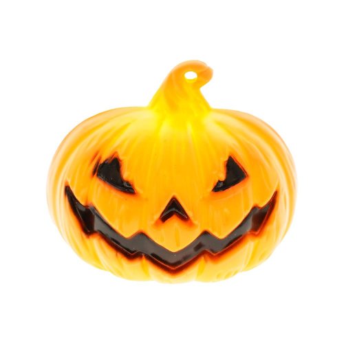 Tekvica led oranž. plast 6cm