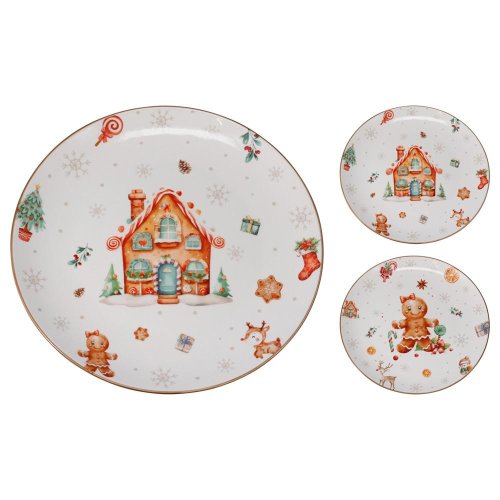 Tanier vian perník 26,5cm 2ass - Umelé kvety