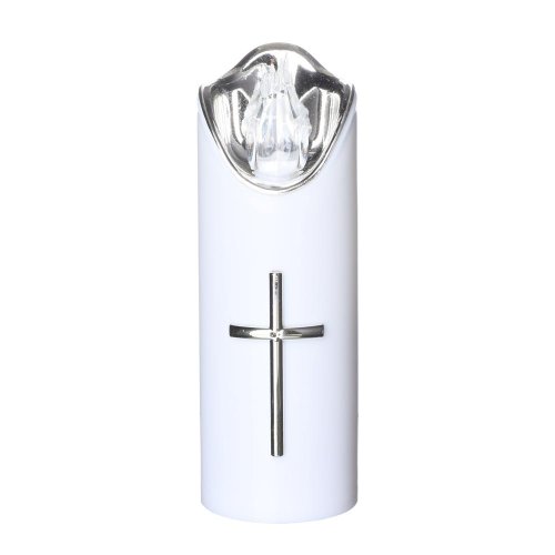 Svet. LED rico 2/23/lux 15 cm bielo-strieborný+bie