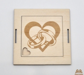 Svadobná obálka na darovanie peňazí