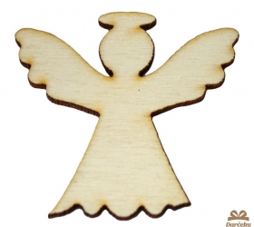 Drevený výsek ANJEL