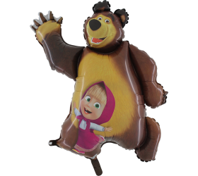Balón Máša a Medveď