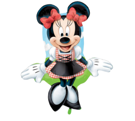Balón Minnie postava