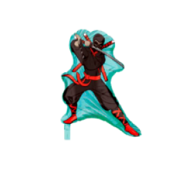 Balón Ninja