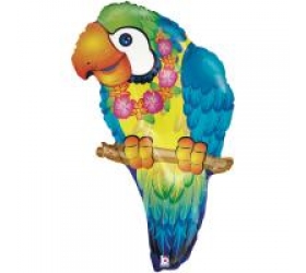 Balón Papagáj 71-91 cm héliový