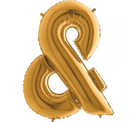 Balón Symbol & zlaté 100 cm