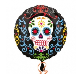 Balón Lebka ornament