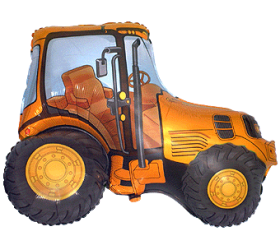 Balón Traktor oranžový