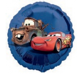 Balón Cars kruh