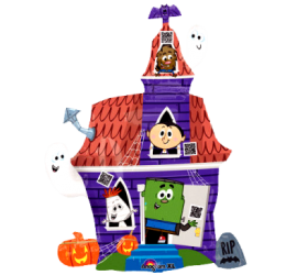 Balón Strašidelný dom