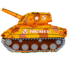 Balón Tank Hnedý