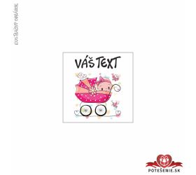 Mini čokoládka na krstiny