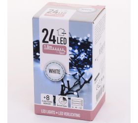 Led svet/24/ w,ind/out,timer,bat,funk8