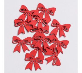 Drevená mašľa čer. 4*3.5cm s/12