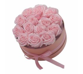 Mydlový box ružové ruže  