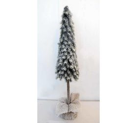 Umelý stromček osnež. v jute 78cm