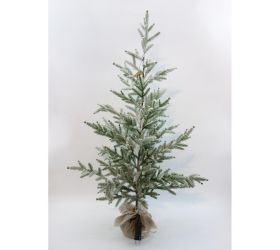 Umelý stromček v jute osnež.125cm