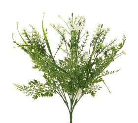 25flk020315  zápich rumora+biele kvietky 43cm