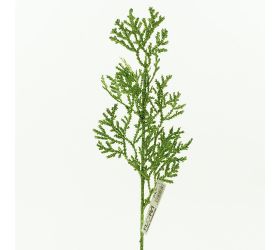 Zápich jemná zelená gliter 40cm