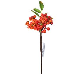 Zápich bobule oranžové 25cm
