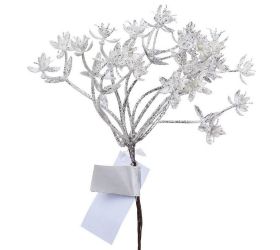 Zápich hviezdičky glitter 18cm