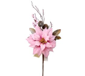 Ks ruža vianočná ružová 36cm