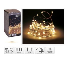 Led svetiel silverwire 320 led warm white ax8716630