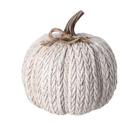 Tekvica biela poly 20*20*23cm