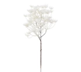 Konár trachelium 35cm biely