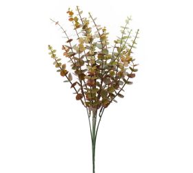 Zeleň eucalyptus baby blue zeleno-červený 41cm