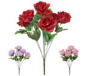 Kytica ruža mix 3f 47cm