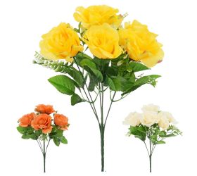 Kytica ruža mix 3f 38cm