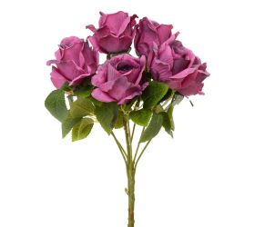 Kytica ruža fialová 45cm