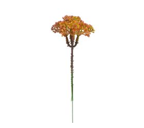 Zápich zeleň trachelium zeleno-červené 18cm