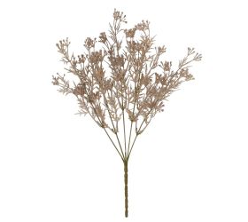 Zeleň drobné bobulky bledo-hnedá 35cm