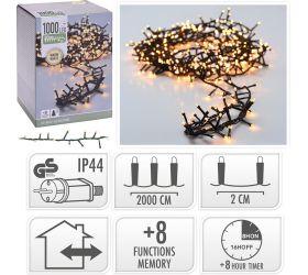 Led1000 svetielka micro 20m /elek./ww/ out,ind/timer/8fun//ax8560140