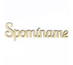 Výrez-spomíname 15x4cm s/6