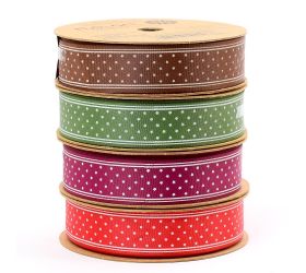 Stuha hviezdy mix farba 25mmx10y