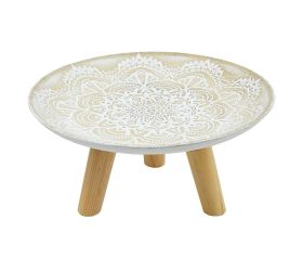 Podnos na nožičkach drevo mdf 30x15cm super cena