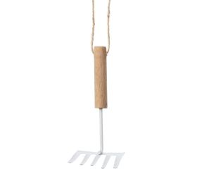 Záves hrabličky bie/nat plech 4*4*9cm