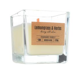 Voň.v skle lemongrass 170gr/snk80-000-350/