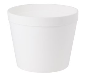 Kvetináč 23cm biely